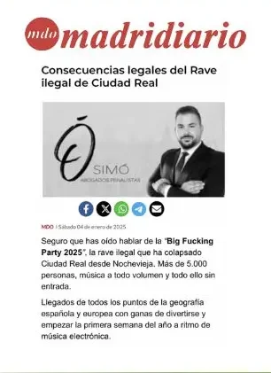 Artículo sobre Eduardo Simó en Madridiario